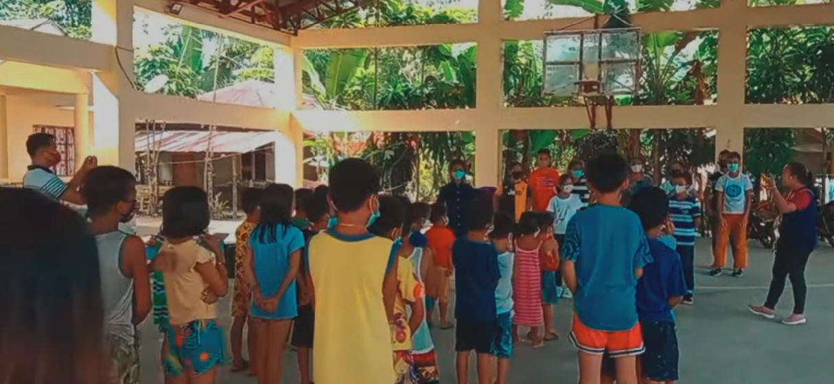 Feeding Program in Brgy. Capilla Pastrana, Leyte